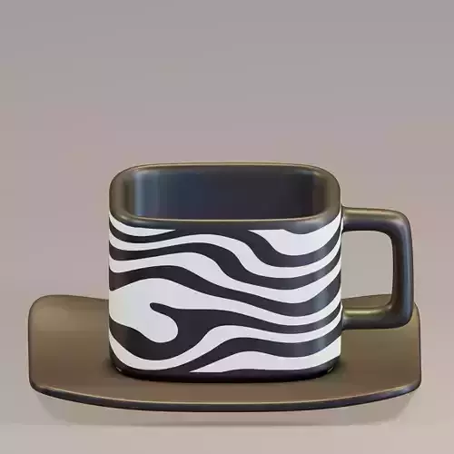 Zebra coffee cup