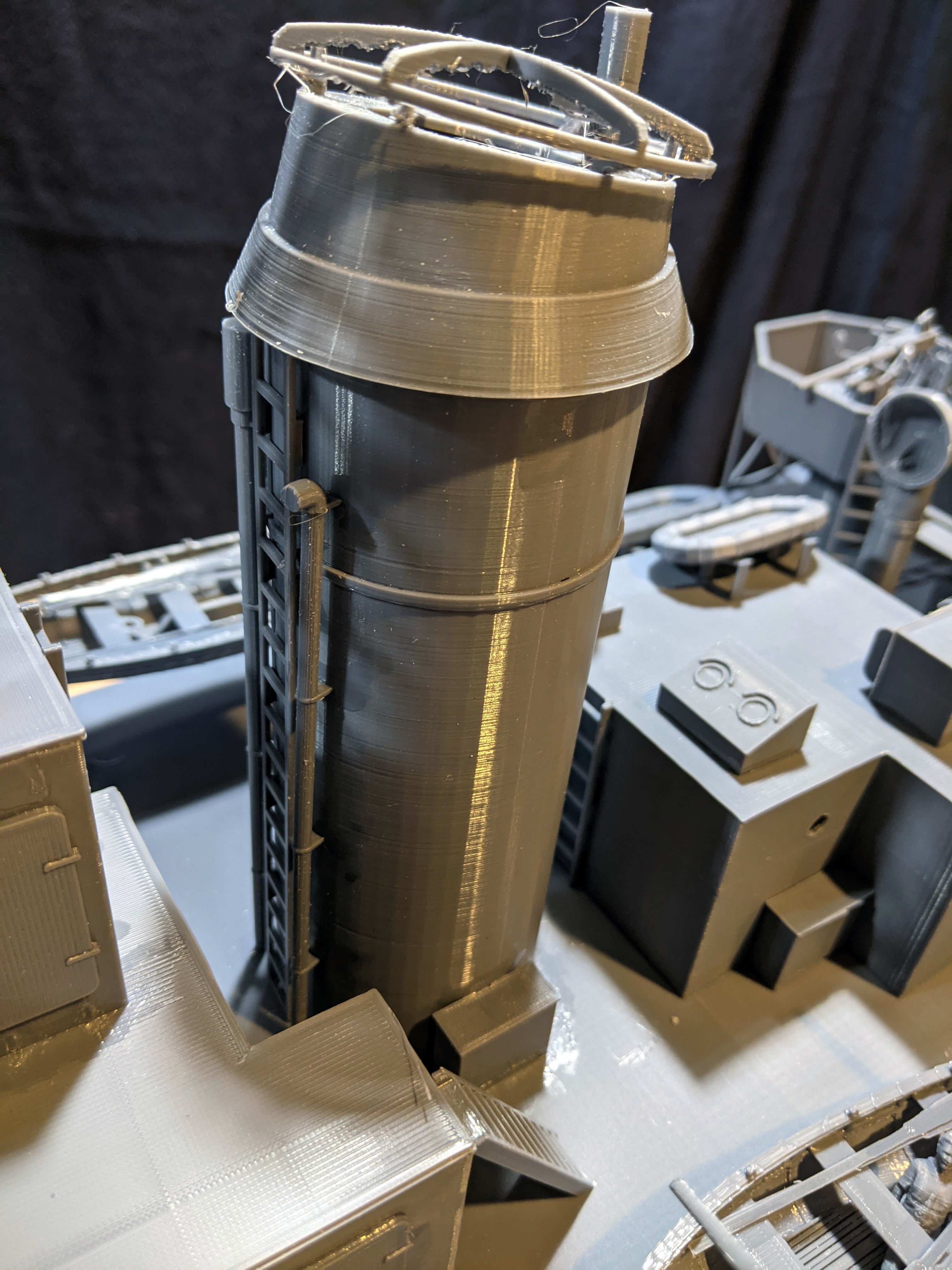 1 48 Castle Class Corvette RC Model Ship 3D print model_18