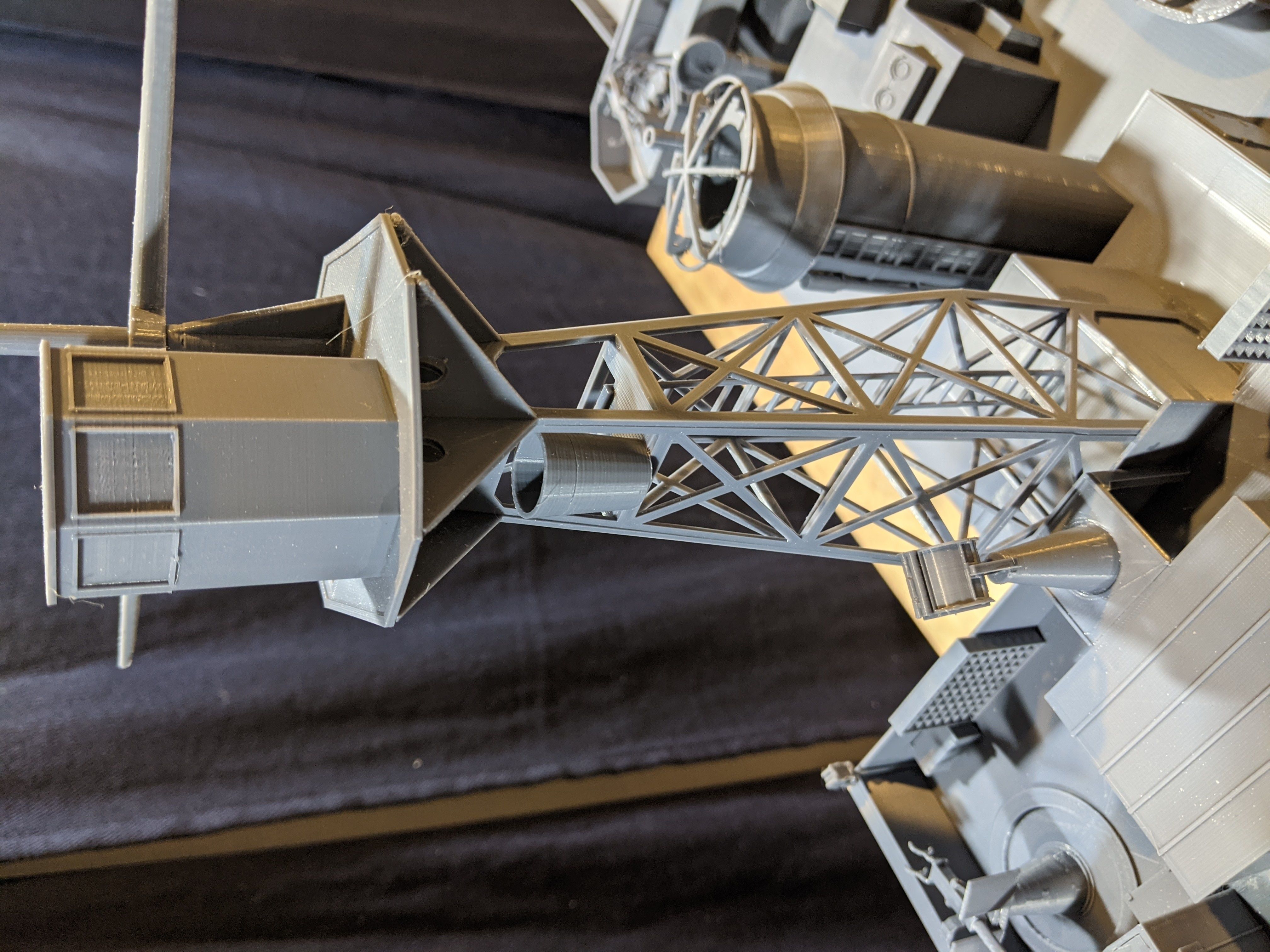 1 48 Castle Class Corvette RC Model Ship 3D print model_17