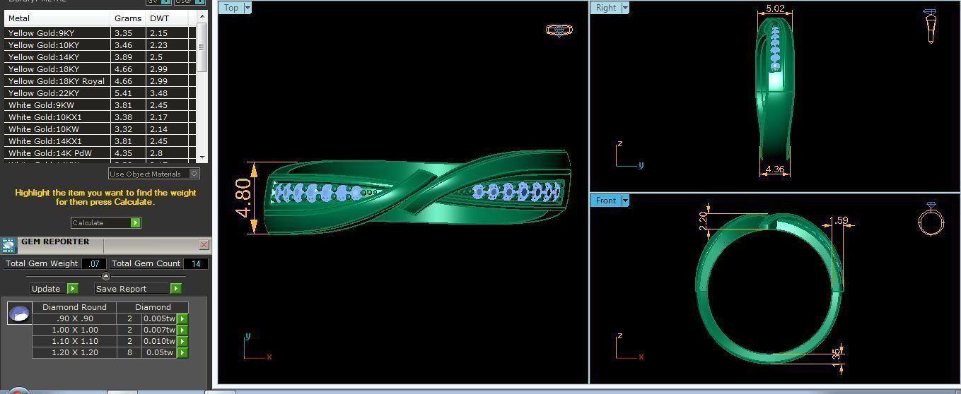 BAND 3 3D print model_6