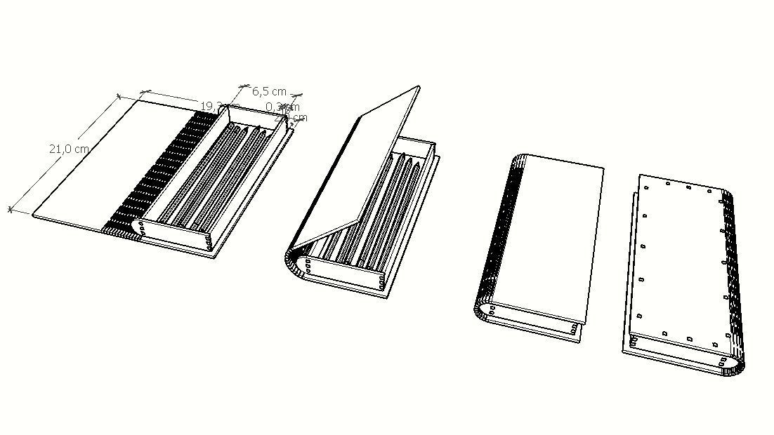 WOODEN BOX Low-poly 3D model_32