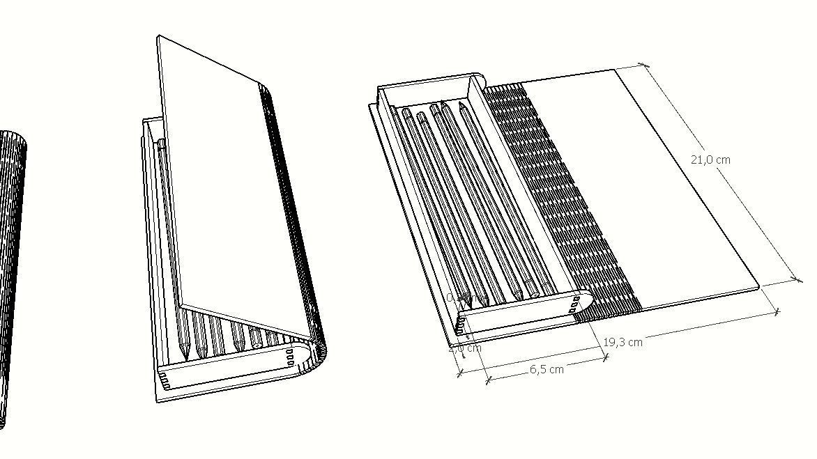 WOODEN BOX Low-poly 3D model_39