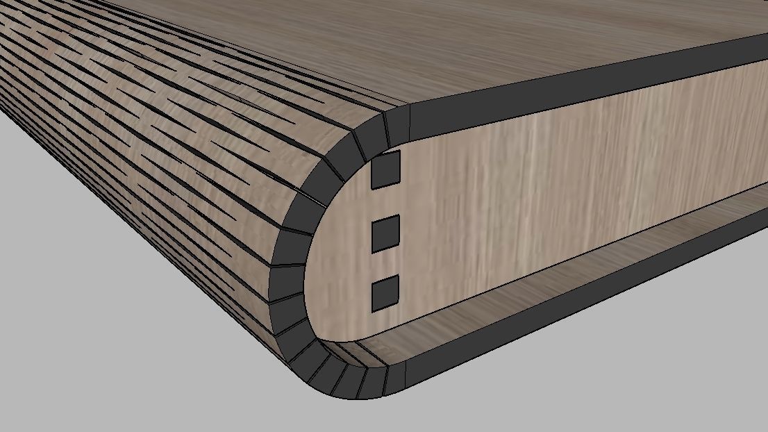 WOODEN BOX Low-poly 3D model_27