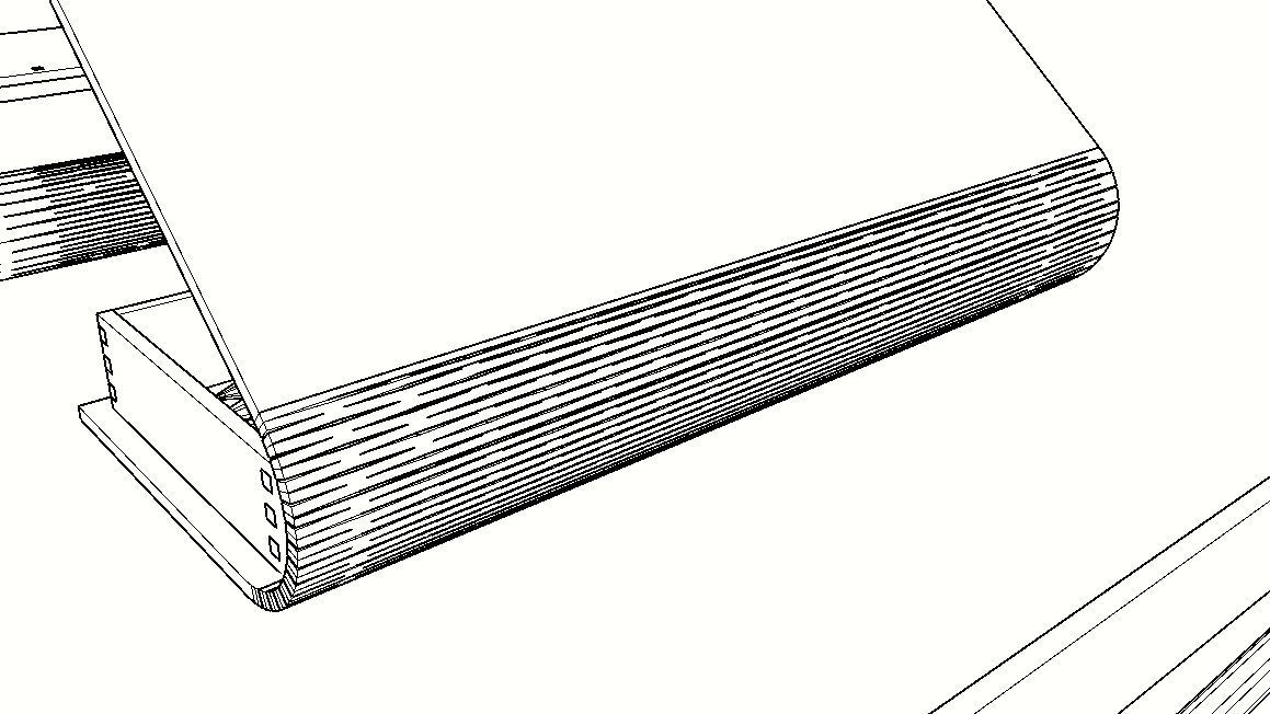 WOODEN BOX Low-poly 3D model_35