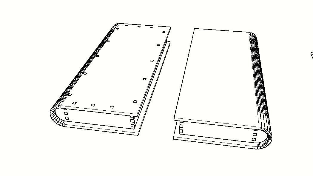 WOODEN BOX Low-poly 3D model_38