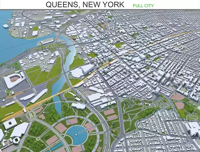 Queens New York USA 60km