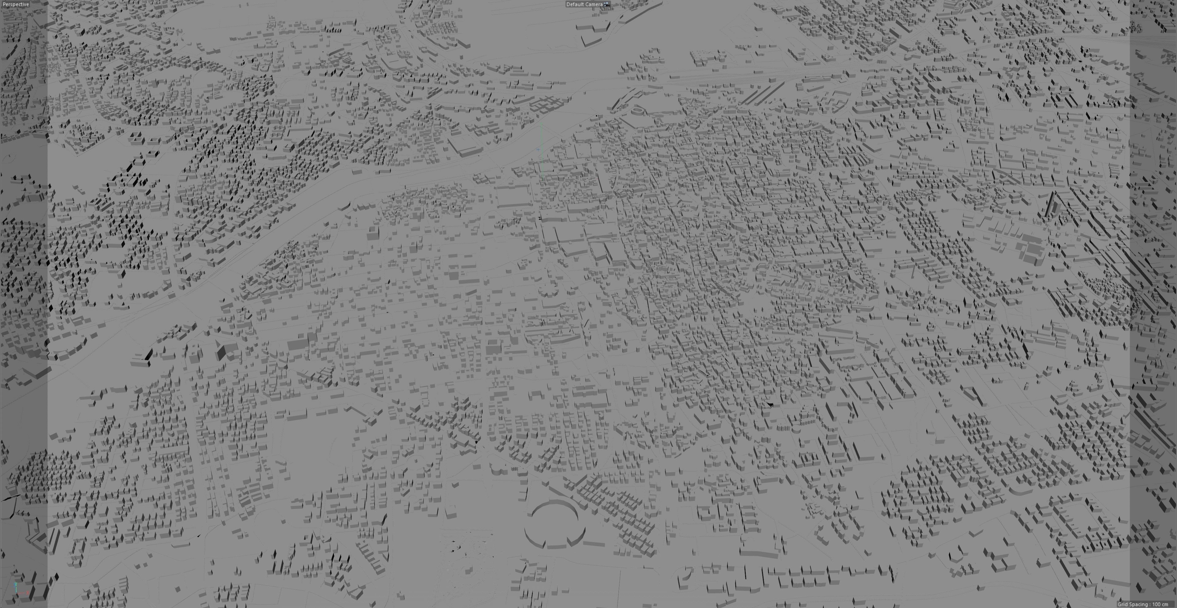 Pune India 50km Low-poly 3D model_14