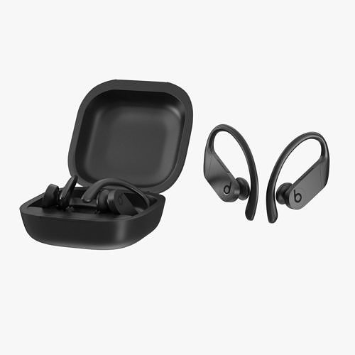 Powerbeats Pro Wireless Earphones Low-poly 3D model