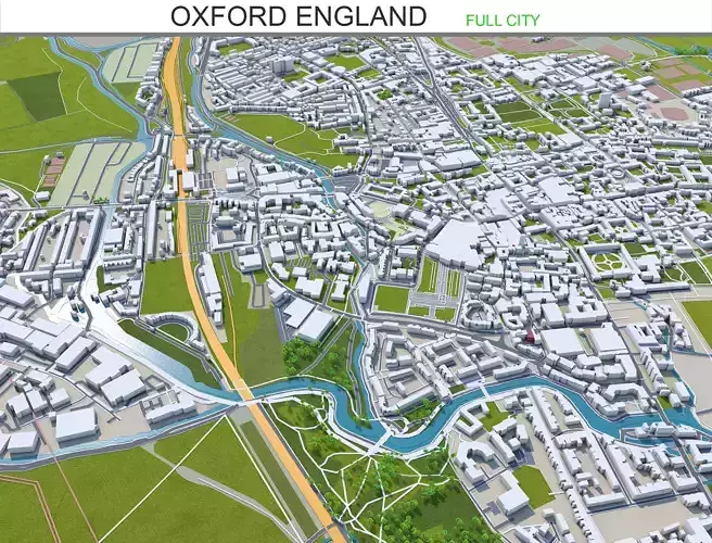 Oxford City England 50km