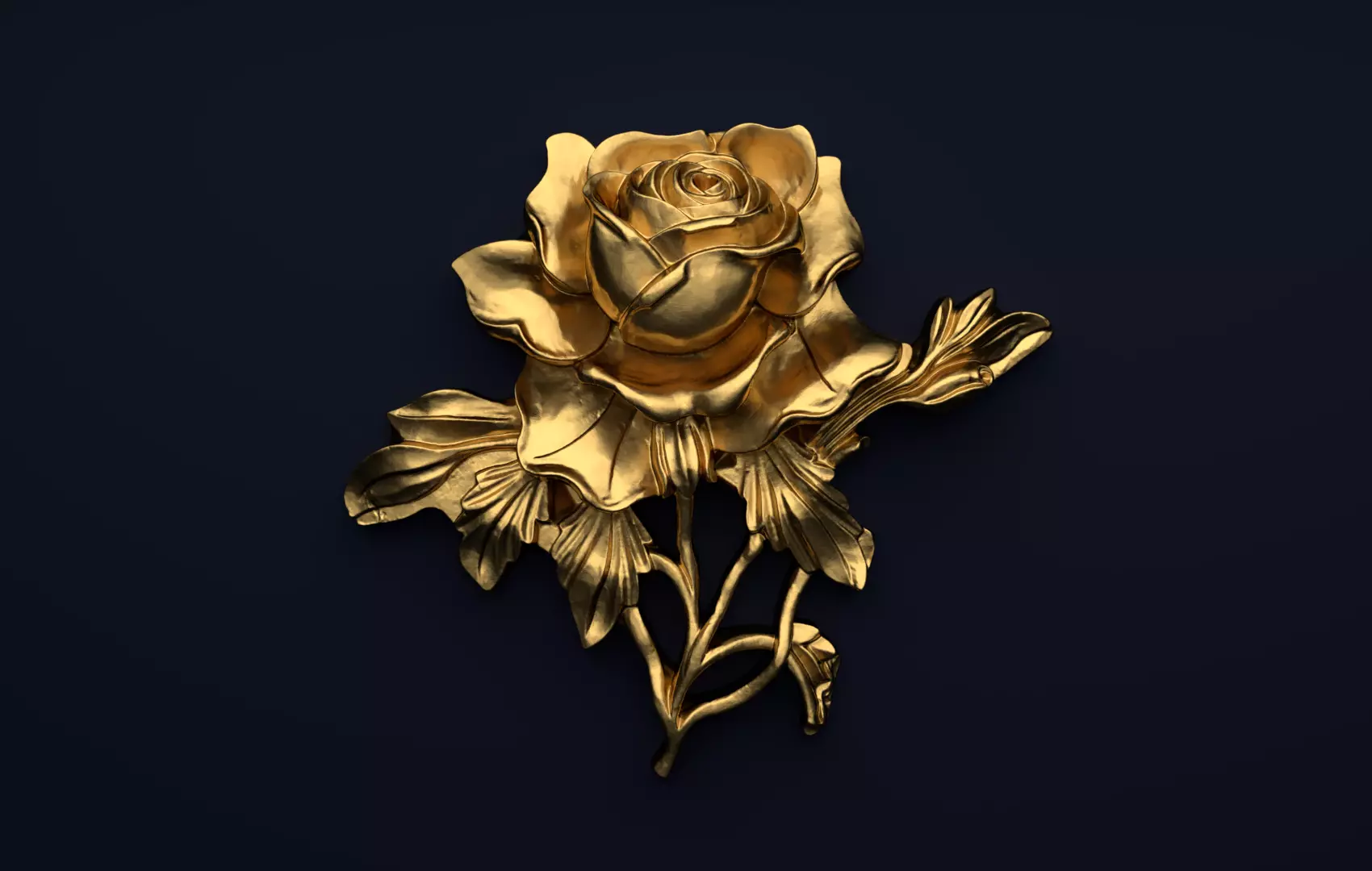 Classic decor ornament v-3D model 29 3D model_0