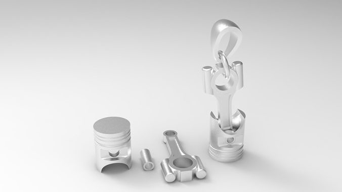 Piston Pendant Free 3D print model