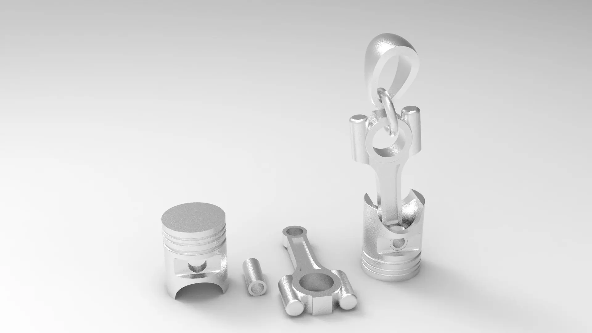 Piston Pendant Free 3D print model_0