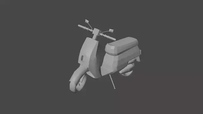 Low Poly Scooter