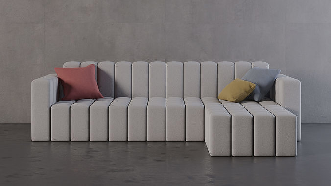 Sofa Modern Array Free 3D model