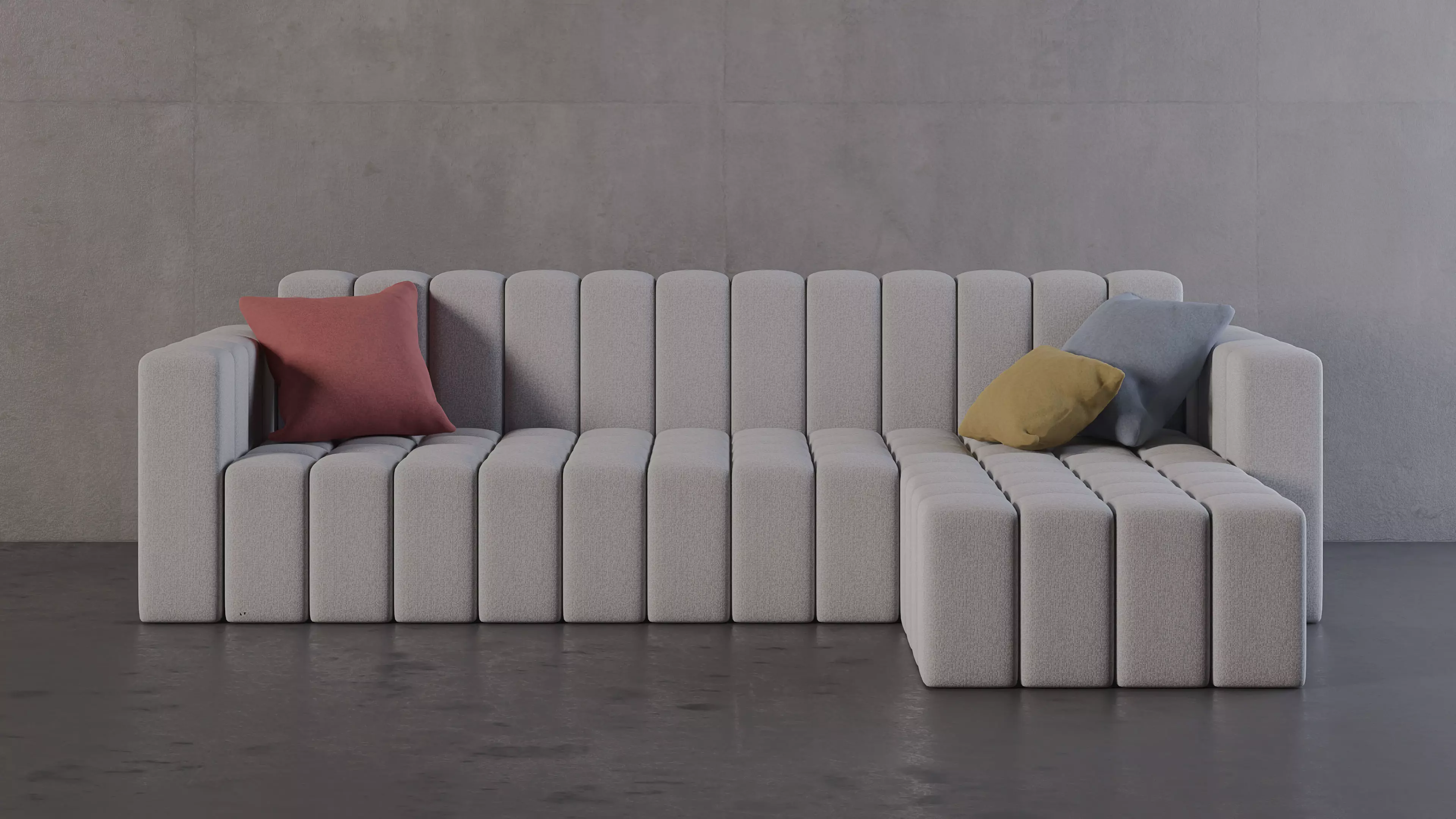 Sofa Modern Array Free 3D model