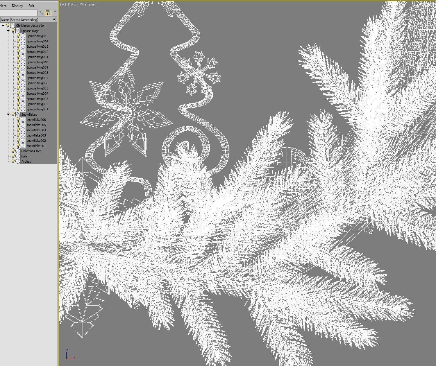 Christmas decoration 3D model_10