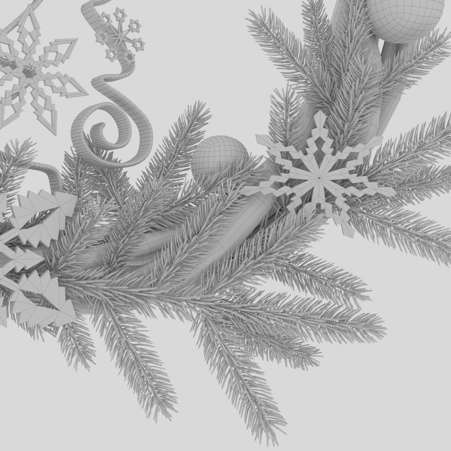 Christmas decoration 3D model_6