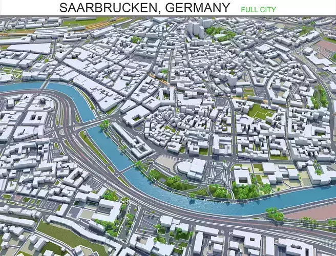 Saarbrucken Germany 40km