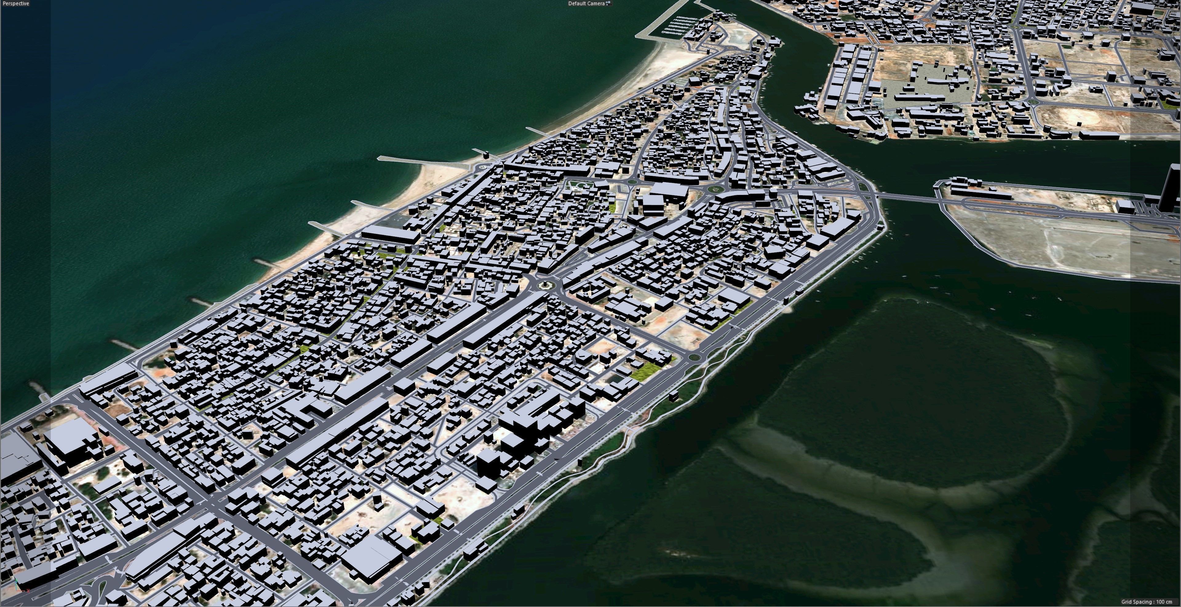 RAS AL Khaimah UAE Low-poly 3D model_15
