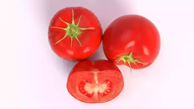 Hyperrealistic Tomato 
