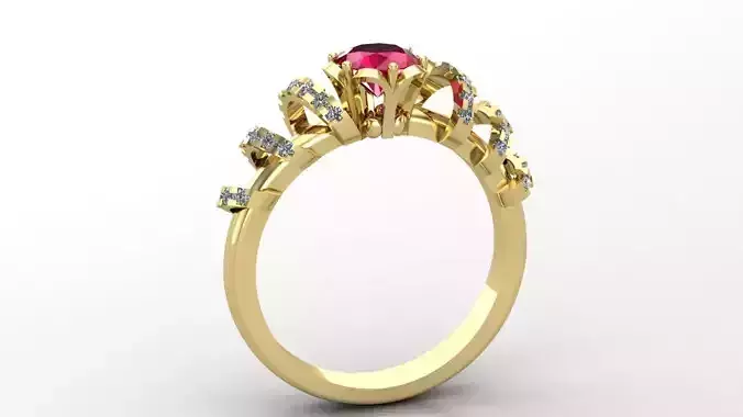 Woman ring 16