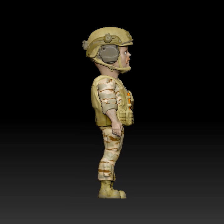 Dew Milligan EOD Tech from the Little Top Series 3D model_5