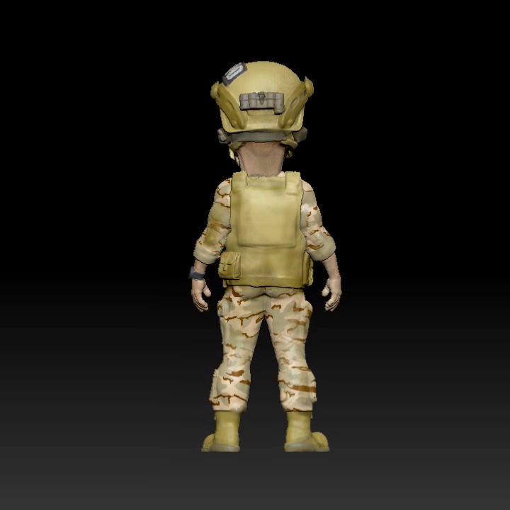 Dew Milligan EOD Tech from the Little Top Series 3D model_8