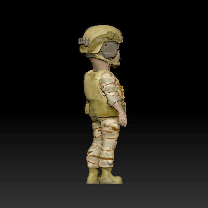 Dew Milligan EOD Tech from the Little Top Series 3D model_6