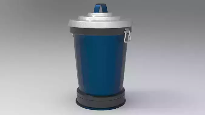 Trashcan water bottle