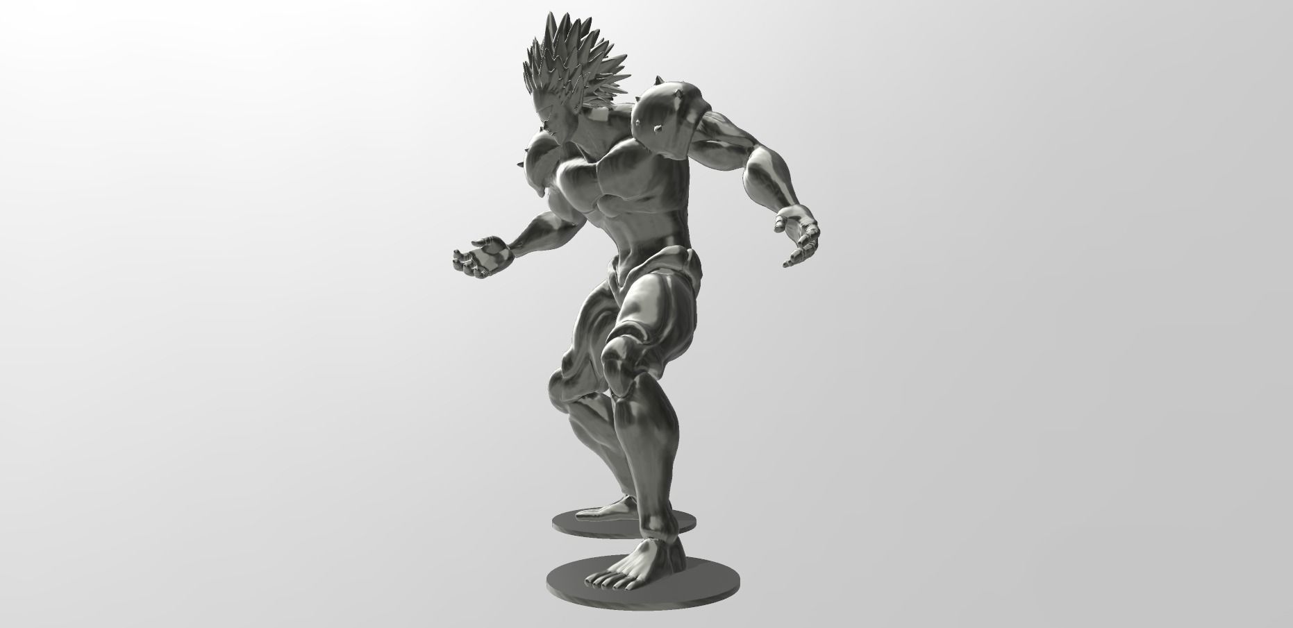 Boros - One Punch Man 3D print model_1