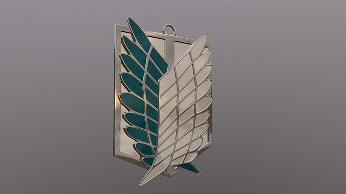 Attack on Titan Wings of Freedom 3D print model