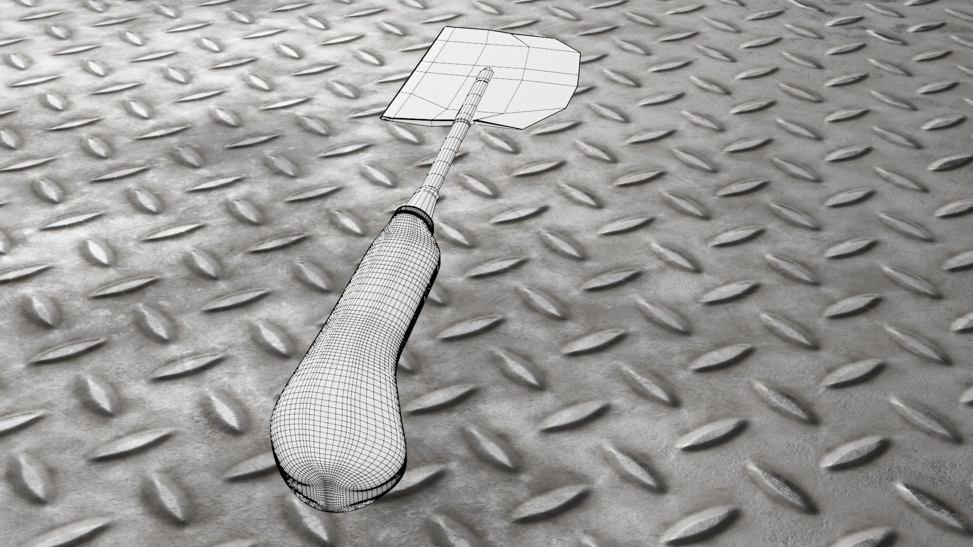 HandTools hammer 3D model_7