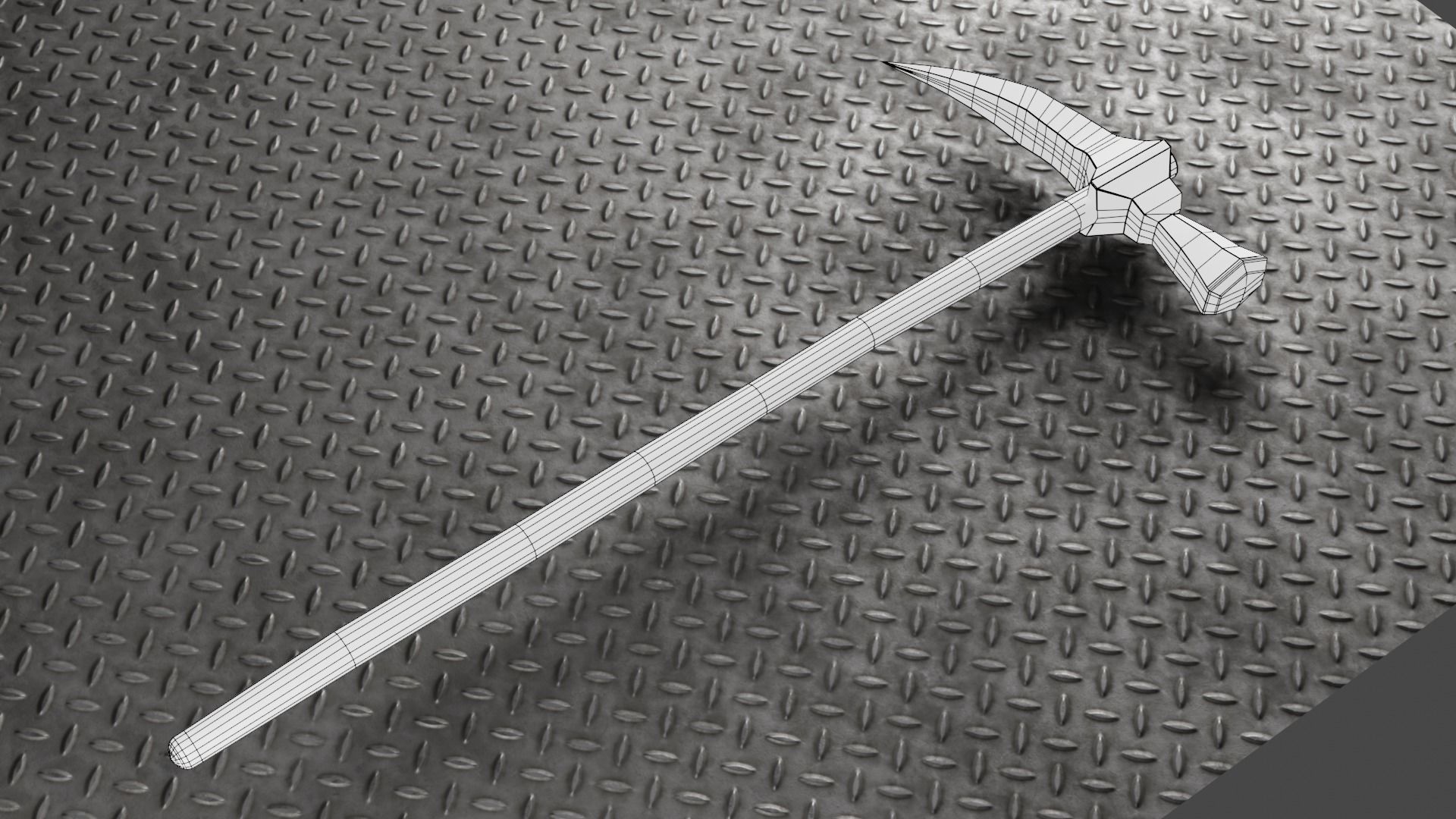 HandTools hammer 3D model_16