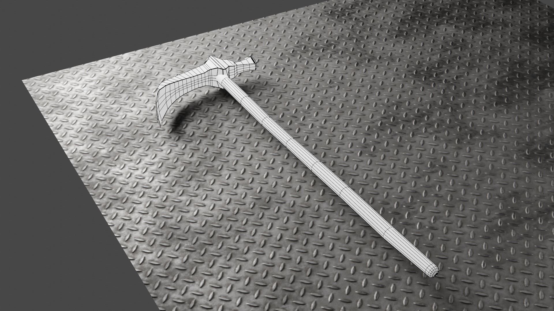 HandTools hammer 3D model_17