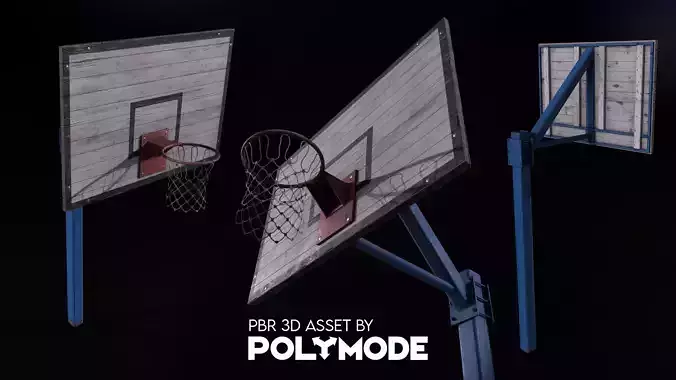 Basketball Hoop Game-ready