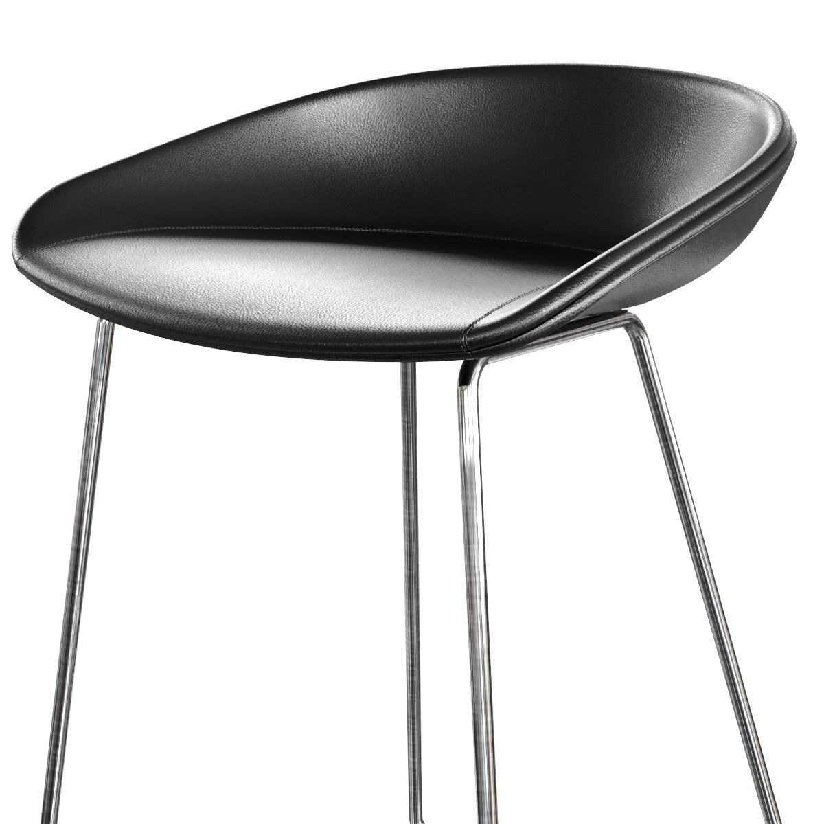 Hay - About A Stool Barstool and Counter Stool AAS 39 3D model_8