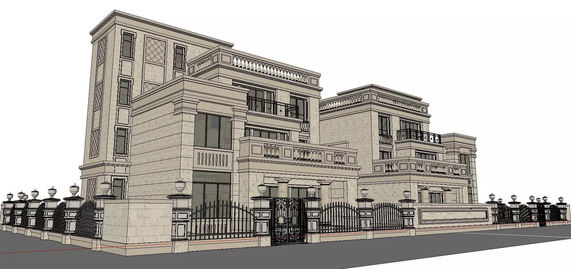 Regal-Luxury-Villa Area-023 3D model