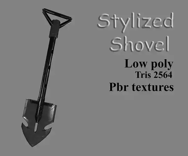 Stylized Shovel 