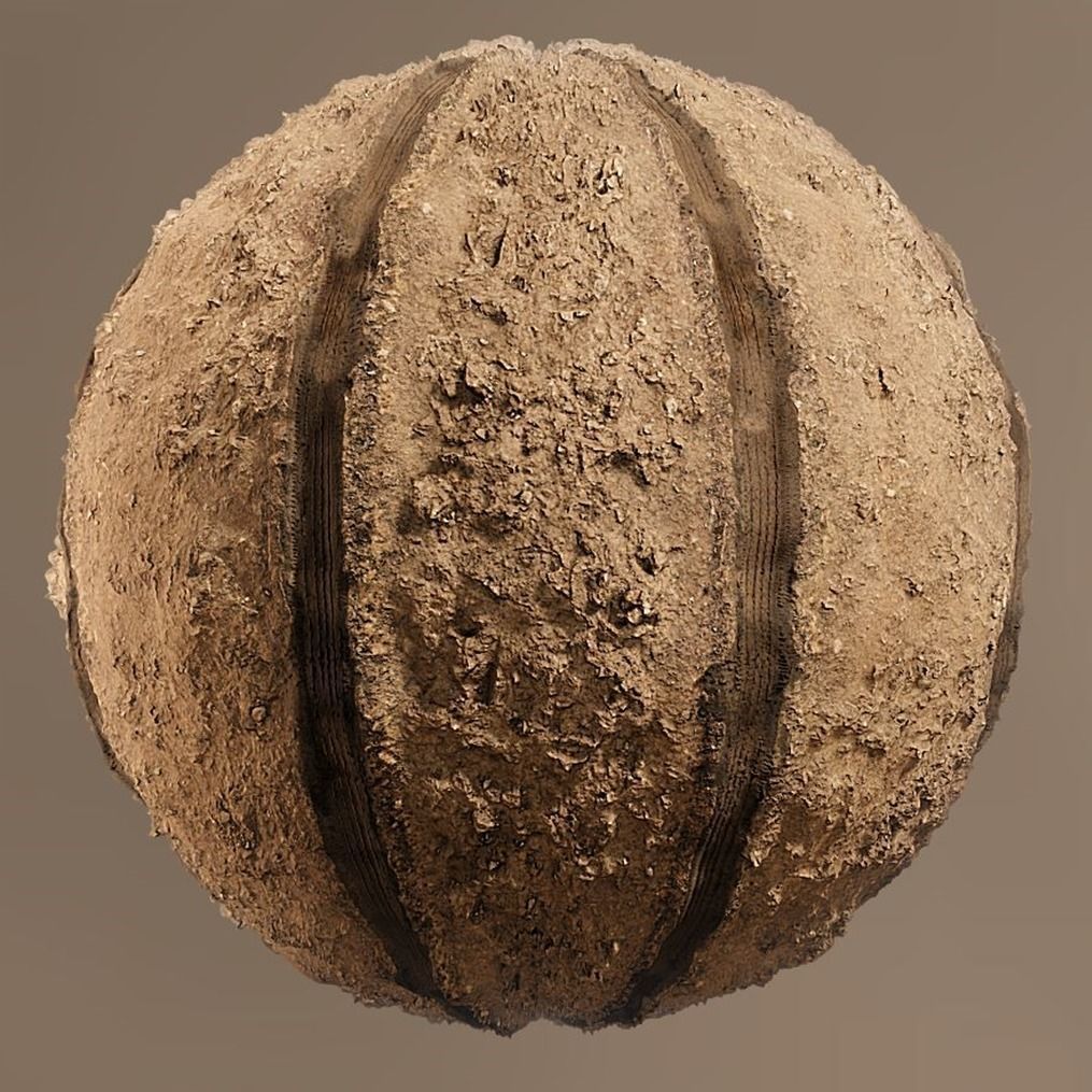 Low-Poly and High-Poly Dirt Roads Low-poly 3D model_12