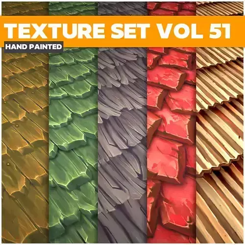 Roof Vol 51  - Game PBR Textures Texture