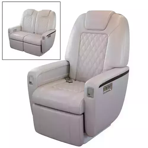 aircraft seat 3D model