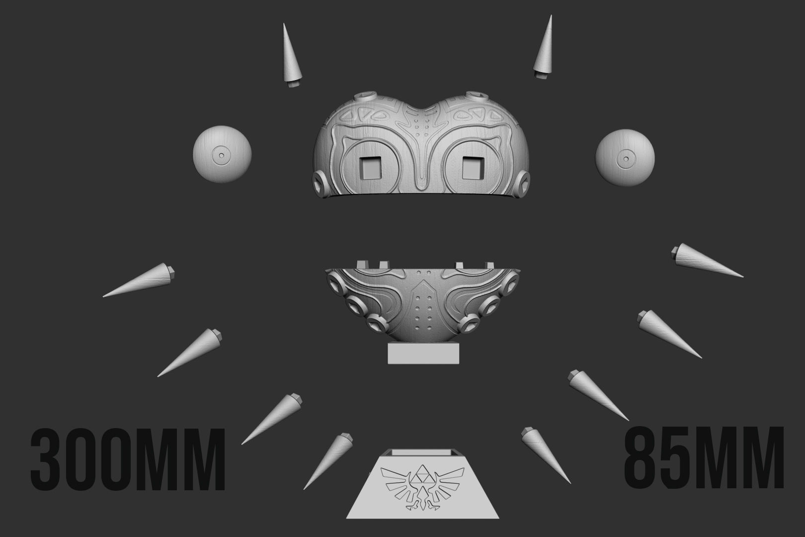 The Legend of Zelda - Majora s Mask 3D print model_5