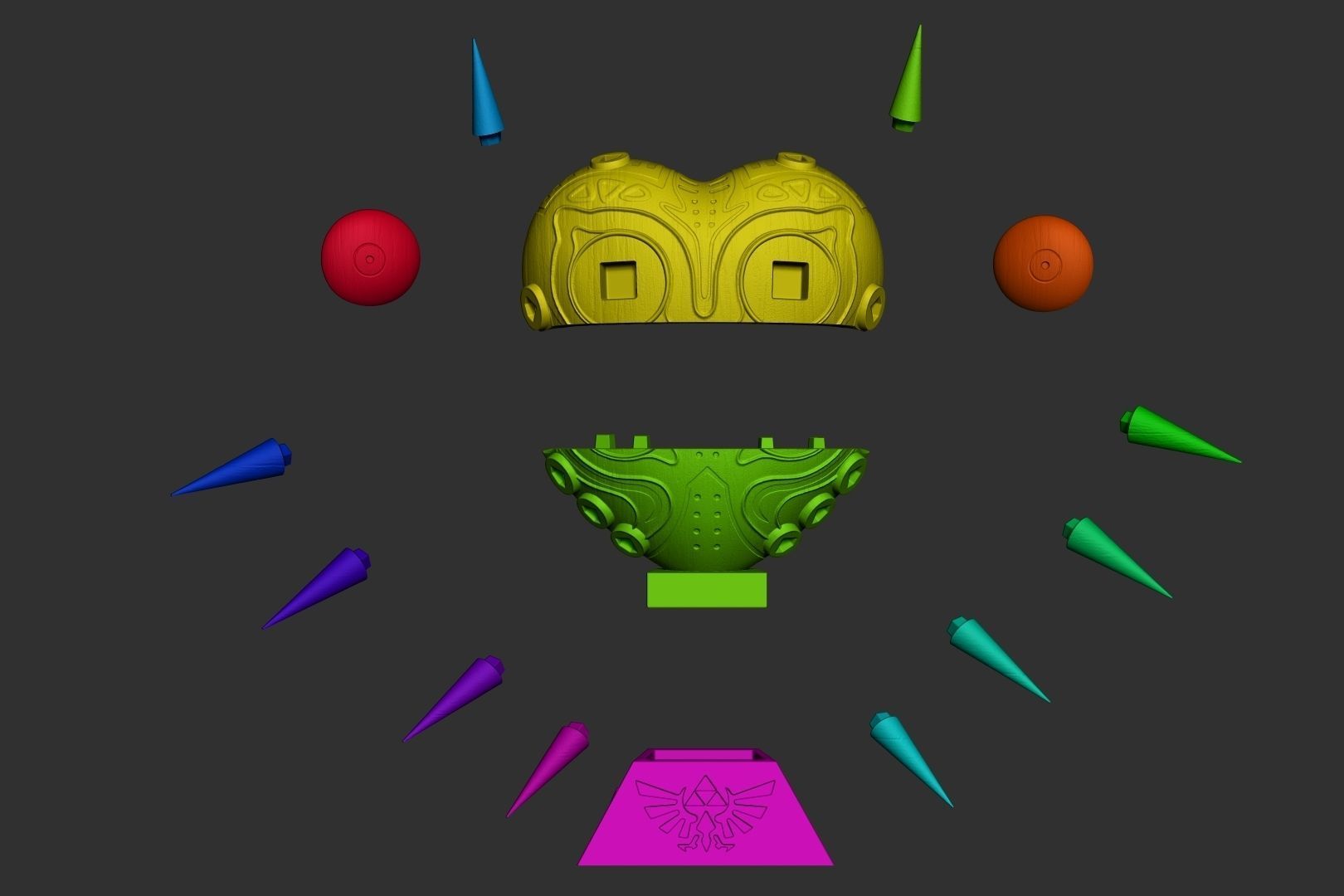 The Legend of Zelda - Majora s Mask 3D print model_3