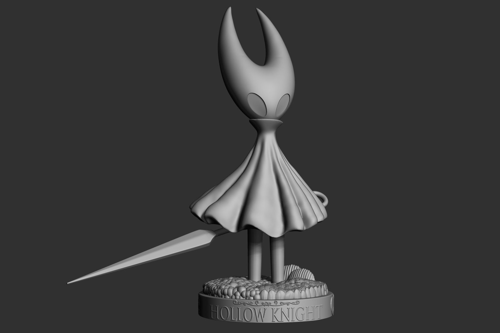 Hollow Kight - Hornet 3D print model_1