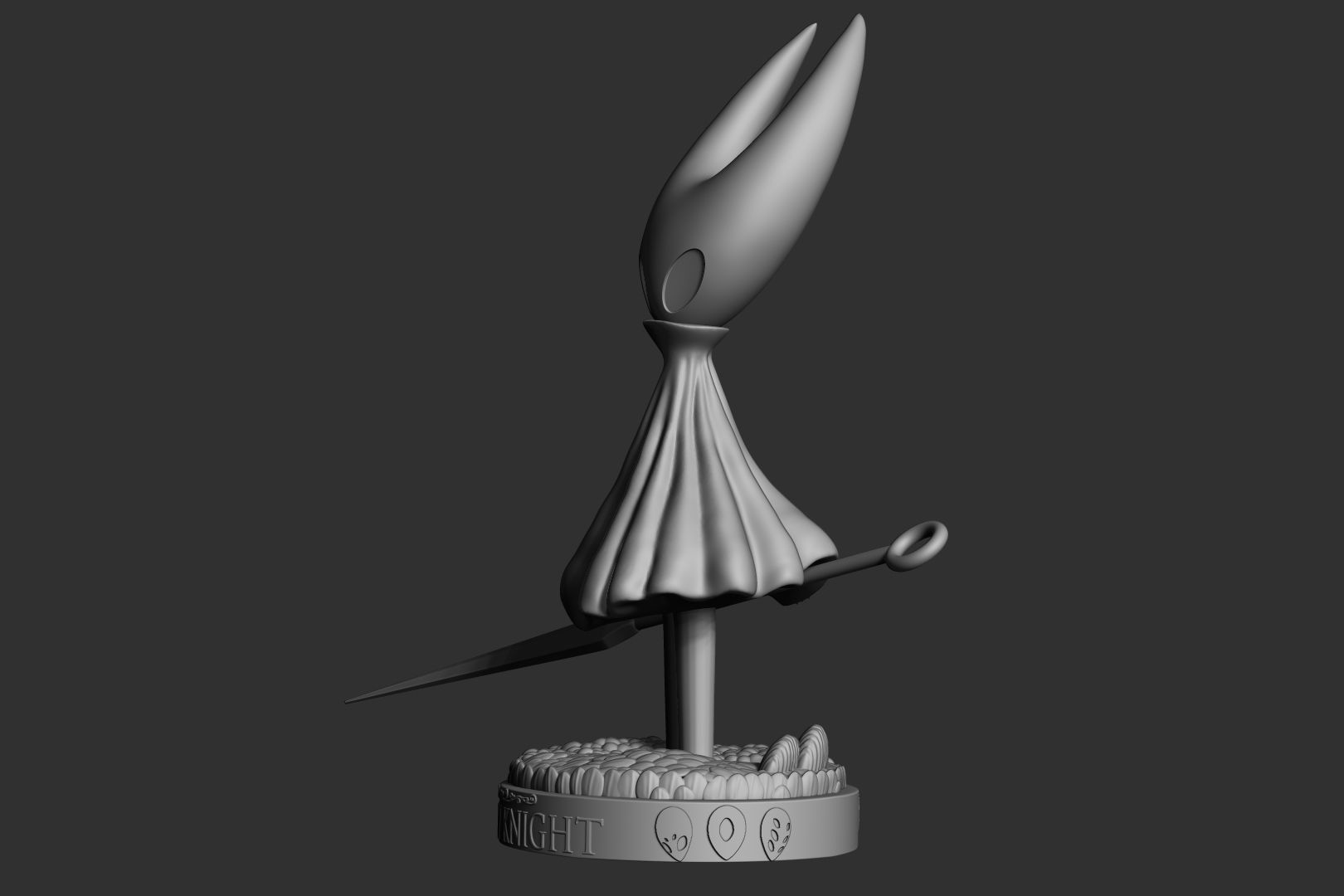 Hollow Kight - Hornet 3D print model_2
