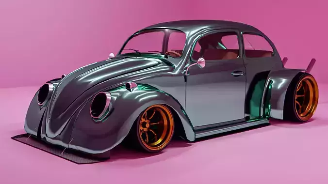 VW Beetles Bosozoku Style