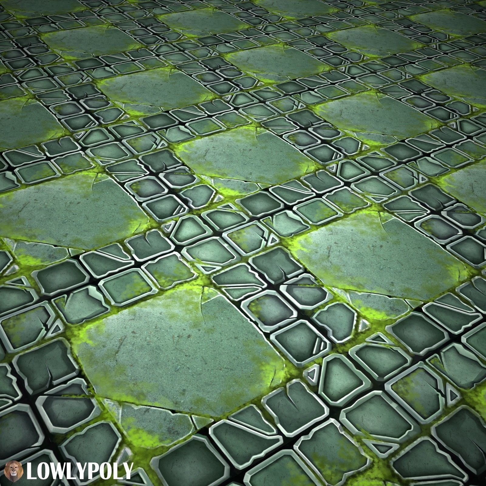 Tiles Vol 54 - Game PBR Textures Texture_10