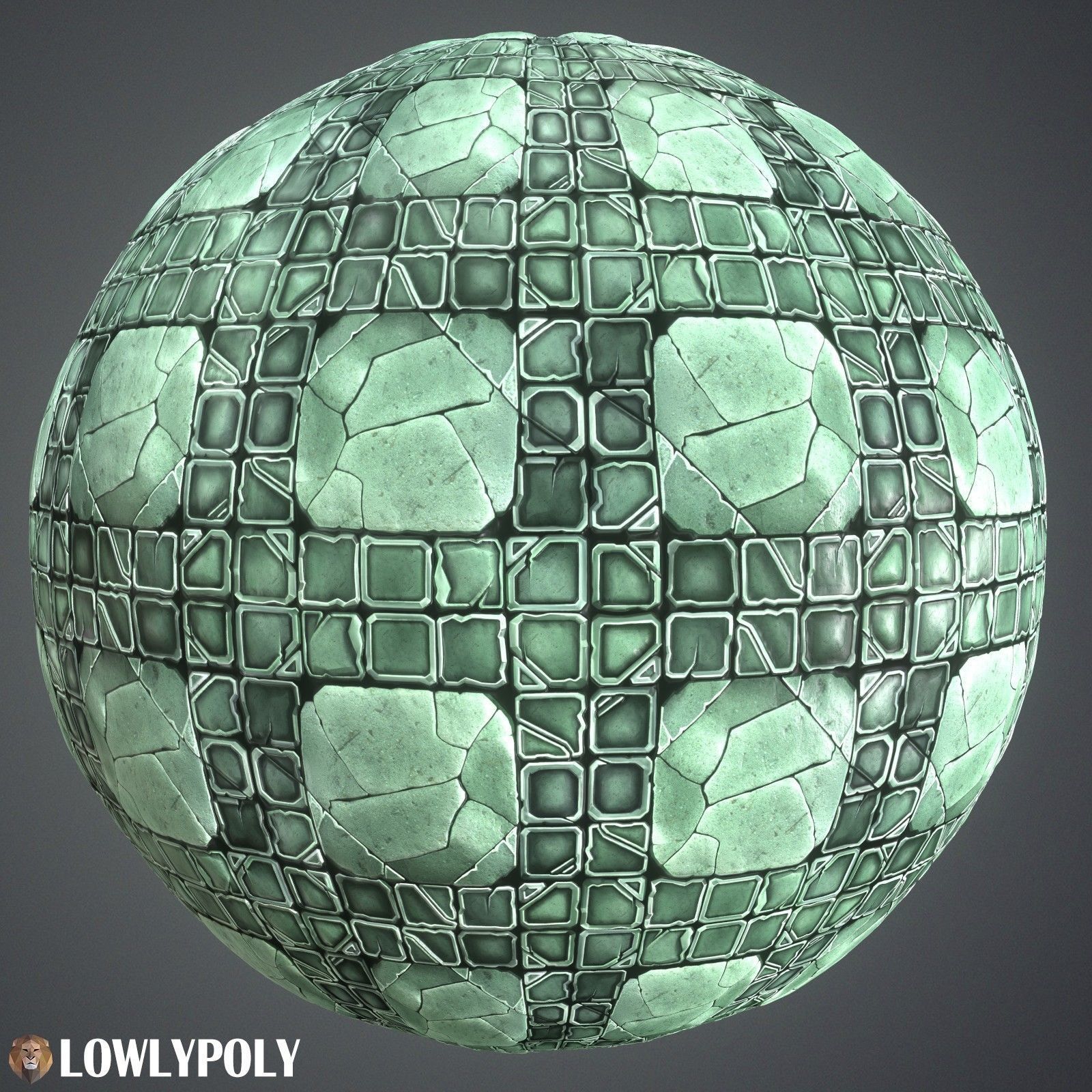 Tiles Vol 54 - Game PBR Textures Texture_2