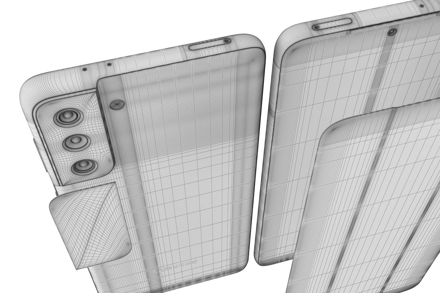 Samsung Galaxy S21 Plus silver v1 3D model_18