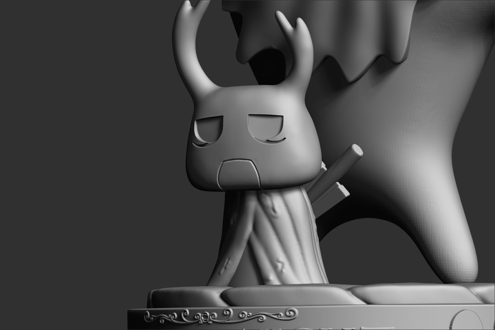 Hollow Kight - Zote 3D print model_3